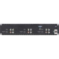 Feelworld T51H Monitor | Monitor profesional triple de 5" con entrada HDMI para montaje en rack de 2U