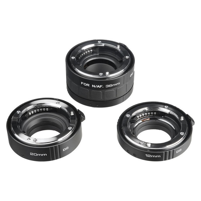 Kenko Anillo Tubo de Extensión DG Nikon AF Kit | Convierte tus lentes en macro con facilidad