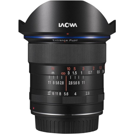 Laowa 12/2.8 Zero-D Canon EF | Lente Gran Angular Zero-D Leofoto para Canon EF