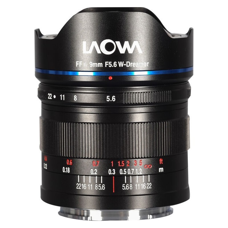 Laowa 9/5.6 FF RL Sony FE Negro | Lente Gran Angular FF 9mm para Sony FE