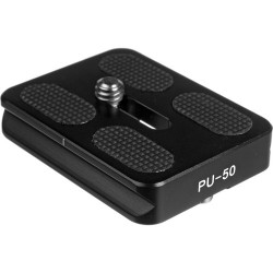 Compra Benro BR-PU50 Placa de Enganche Rápido | Placa de Liberación Rápida para Trípodes y Rótulas