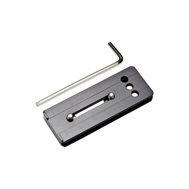 Benro Placa Rápida PL100 | Placa larga tipo Arca Swiss para teleobjetivos y rótulas Benro