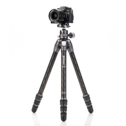 Benro Trípode Tortoise 24C + GX30 | trípode de carbono | trípode profesional vídeo