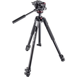 Manfrotto MK290XTA3-2W | Kit Trípode 290 Xtra con Rótula Fluida de 2 Ejes