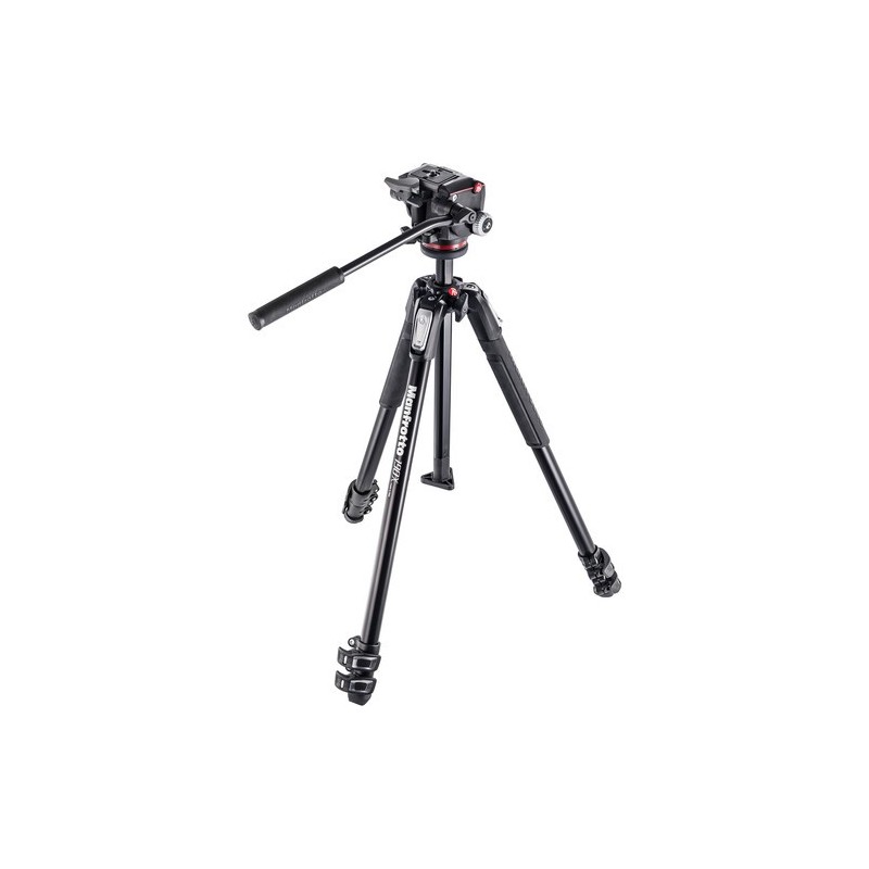 Manfrotto MK290XTA3-2W | Kit Trípode 290 Xtra con Rótula Fluida de 2 Ejes