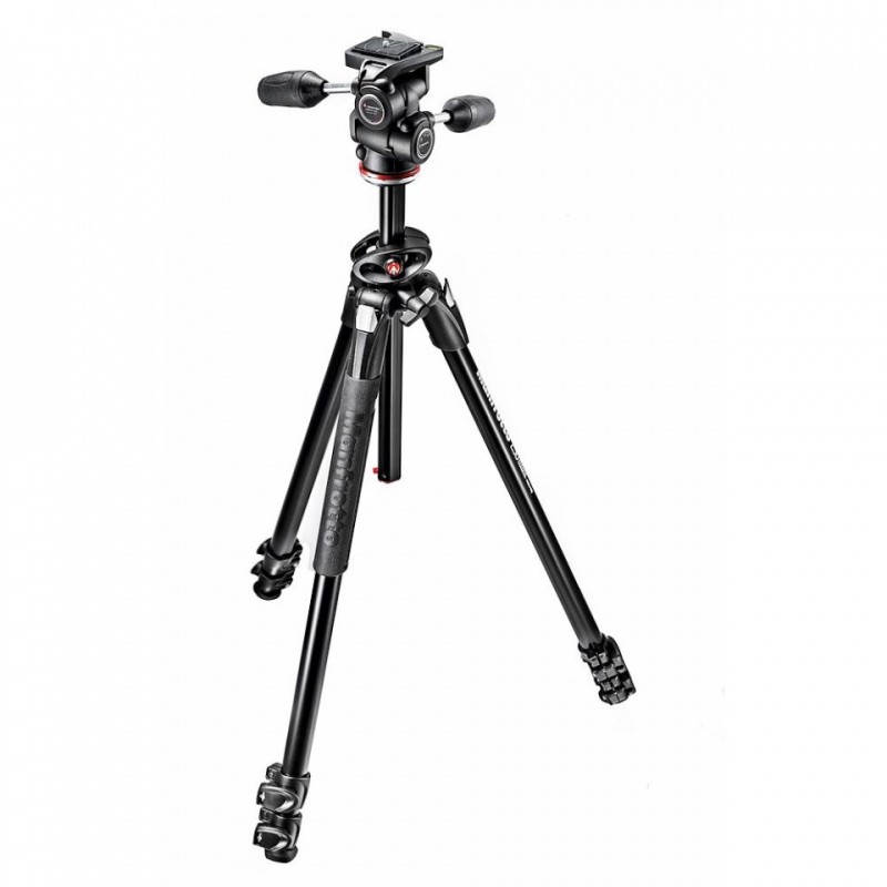 Manfrotto MK290DUA3-3W | Kit Trípode 290 Dual con Rótula 3 Way