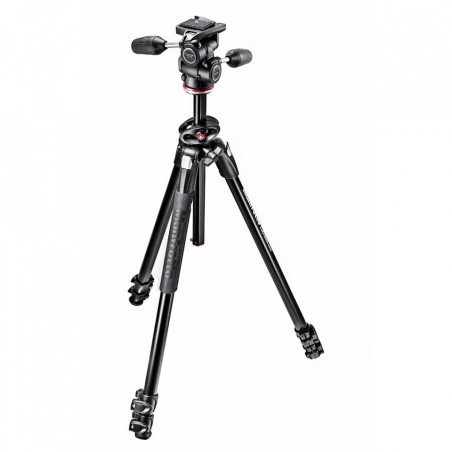 Manfrotto MK290DUA3-3W | Kit Trípode 290 Dual con Rótula 3 Way