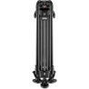 Manfrotto MVTTWINFC | Trípode profesional 645 FAST Twin de carbono con patas dobles
