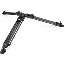 Manfrotto MVTTWINFC | Trípode profesional 645 FAST Twin de carbono con patas dobles