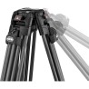 Manfrotto MVTTWINFC | Trípode profesional 645 FAST Twin de carbono con patas dobles