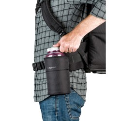 Tenba Bolsillo Portabotellas Gris | Accesorio fotográfico para transporte de botellas o termos