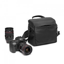 Manfrotto MB MA3-SB-L | Bolsa de hombro para cámara DSLR/Mirrorless con varios objetivos