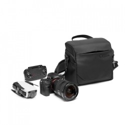 Manfrotto MB MA3-SB-L | Bolsa de hombro para cámara DSLR/Mirrorless con varios objetivos