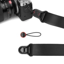 Peak Design Slide Lite V2 Negra Correa | Correa ajustable para cámaras mirrorless y réflex ligeras