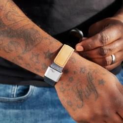 Peak Design Cuff V2 Gris Dragonne | Correa de muñeca minimalista y resistente para cámaras