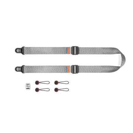 Peak Design Slide Lite V2 Gris Correa | Correa profesional ajustable para cámaras ligeras y mirrorless