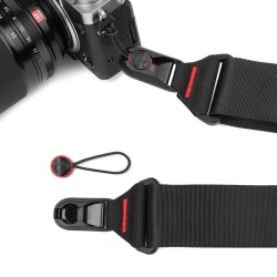 Peak Design Slide V2 Negra Correa | Correa acolchada y ancha para cámaras DSLR y profesionales