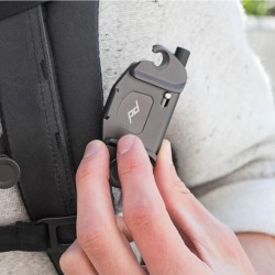 Peak Design Capture Clip V3 Sin Placa Negra | Clip de sujeción para cámara compatible con placas ARCA