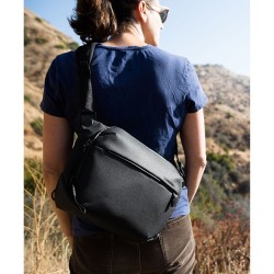 Peak Design Everyday Sling 6L V2 Negra Bandolera | Bandolera compacta para cámara y accesorios de uso diario