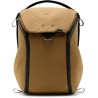 Peak Design Everyday 20L V2 Coyote Mochila | Mochila urbana y fotográfica con diseño funcional y color arena