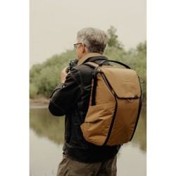 Peak Design Everyday 30L V2 Coyote Mochila | Mochila fotográfica profesional con diseño urbano en color arena