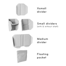 Peak Design Camera Cube V2 Talla S-M | Cubo de almacenamiento flexible para cámaras DSLR y mirrorless