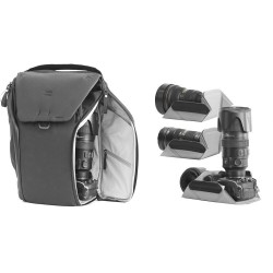 Peak Design Everyday Backpack 20L Gris Mochila | Mochila fotográfica urbana con acceso rápido y diseño sofisticado