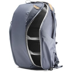 Peak Design Everyday Zip 20L Azul Mochila | Mochila técnica compacta en azul Midnight para creadores y fotógrafos urbanos