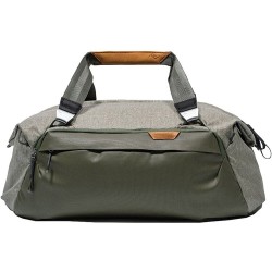 Peak Design Travel Duffel 35L Salvia Bolso | Bolsa de hombro amplia y ligera para transporte creativo con estilo natural