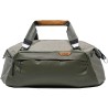 Peak Design Travel Duffel 35L Salvia Bolso | Bolsa de hombro amplia y ligera para transporte creativo con estilo natural