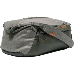 Peak Design Travel Duffel 35L Salvia Bolso | Bolsa de hombro amplia y ligera para transporte creativo con estilo natural