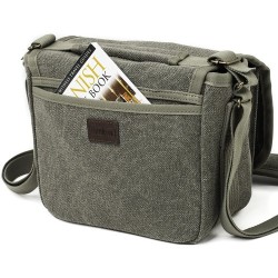 Think Tank Bolsa de Hombro Retrospective 4 V2 Pinestone | Bolsa ultracompacta para cámaras mirrorless o compactas premium