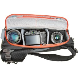 Think Tank MindShift Estuche 7.5L PhotoCross 10 Gris | Estuche cruzado resistente para cámaras compactas y aventuras ligeras