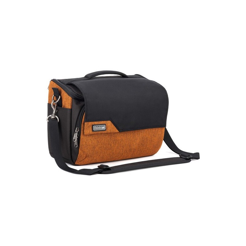 Think Tank Bolsa de Hombro Mirrorless Mover 30 V2 Naranja | Bolsa espaciosa y colorida para cámaras mirrorless con múltiples acc