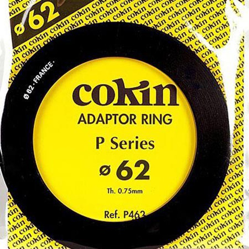 Cokin Anillo Adaptador 62mm para Filtros Serie P | Compra Anillo Adaptador Cokin 62mm | Precio Adaptador Serie P Cokin