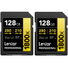 Compra Lexar SD Pro Gold UHS-II 1800X 128G | Tarjeta de Memoria Profesional Ultra Rápida
