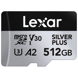 Compra Lexar MicroSDXC Silver Plus UHS-1 64 | Tarjeta MicroSDXC de Alta Capacidad para Smartphones y Cámaras