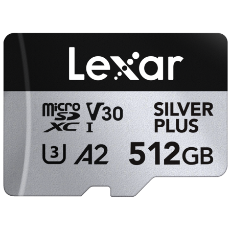 Compra Lexar MicroSDXC Silver Plus UHS-1 64 | Tarjeta MicroSDXC de Alta Capacidad para Smartphones y Cámaras