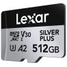 Compra Lexar MicroSDXC Silver Plus UHS-1 64 | Tarjeta MicroSDXC de Alta Capacidad para Smartphones y Cámaras