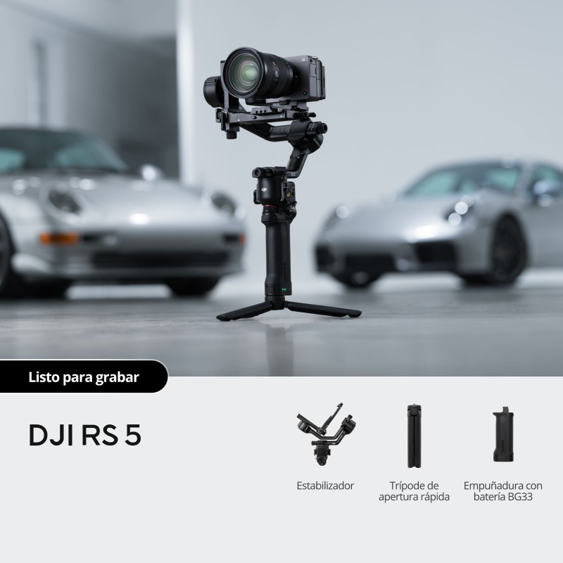 DJI RS 5 | Compra Estabilizador DJI RS 5 | Precio Gimbal DJI RS 5 Mirrorless
