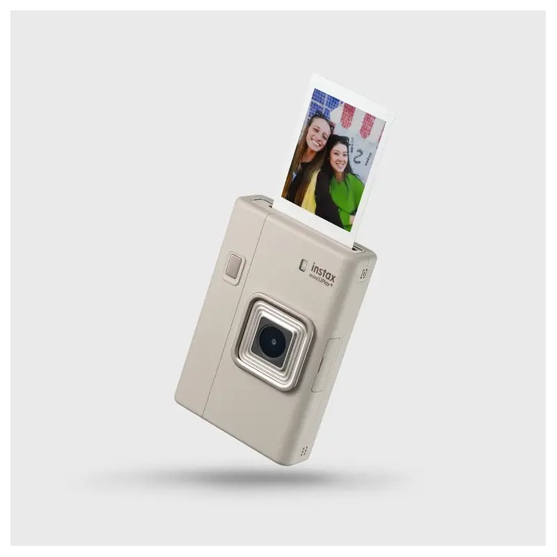 Fujifilm Instax Mini LiPlay+ Sand Beige | Compra Instax Mini LiPlay+ | Precio Cámara Instantánea Híbrida Fujifilm