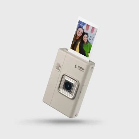 Fujifilm Instax Mini LiPlay+ Sand Beige | Compra Instax Mini LiPlay+ | Precio Cámara Instantánea Híbrida Fujifilm