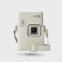Fujifilm Funda Instax Mini LiPlay+ Sand Beige | Compra Funda LiPlay+ | Precio Funda Cámara Instantánea Híbrida Fujifilm