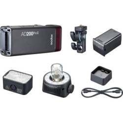 Godox Kit Flash Pocket AD200ProII TTL | Compra Flash Pocket Godox AD200 Pro II | Precio Flash 200Ws Portátil TTL Godox