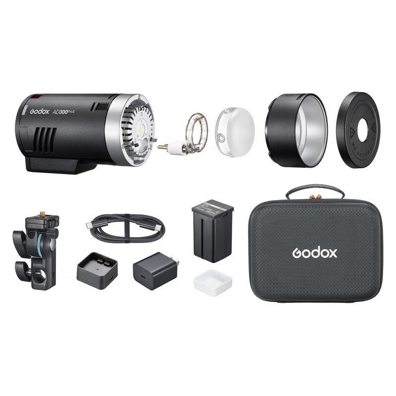 Godox Kit Flash AD300ProII TTL | Compra Flash Autónomo Godox AD300 Pro II | Precio Flash 300Ws TTL HSS Godox