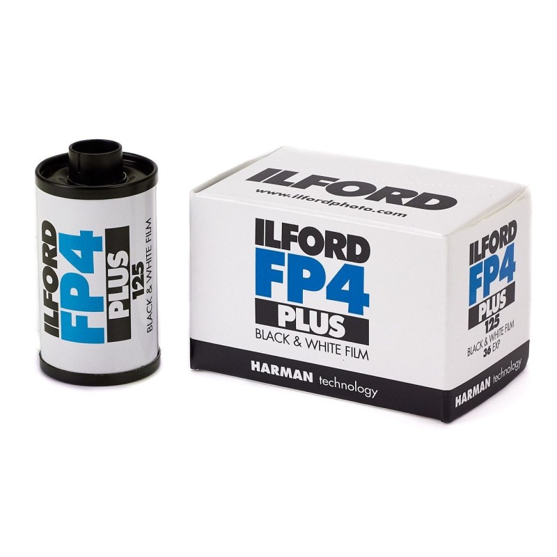 Ilford Pack de 10 Películas FP4 Plus 35-36 Blanco y Negro | Compra Película Lenta B/N 35mm | Precio Película FP4