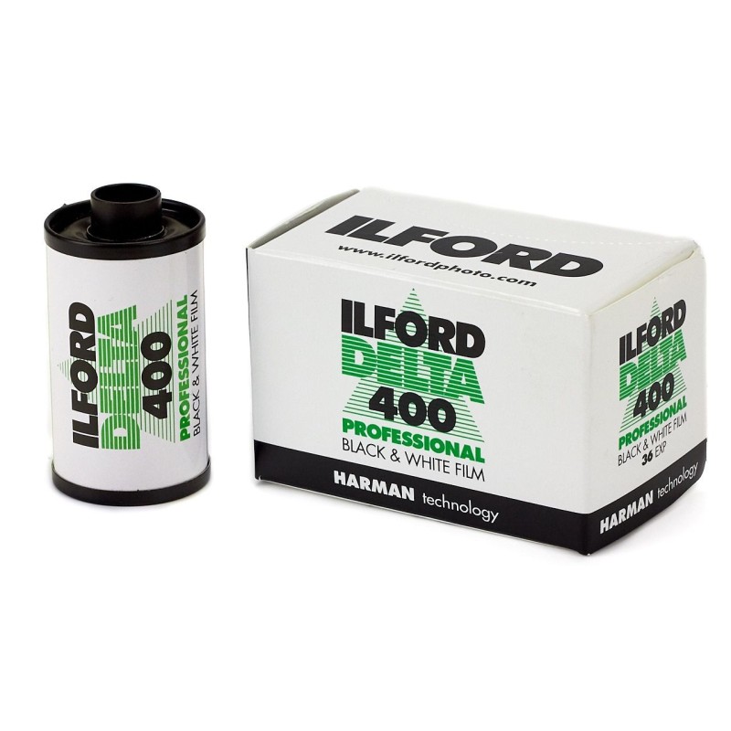 Ilford Pack de 10 Películas Delta 400 35-24 Blanco y Negro | Compra Película Grano Fino 24 Fotogramas | Precio Delta 400