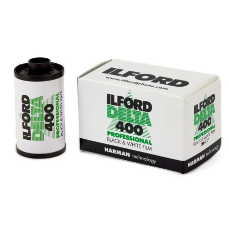 Ilford Pack de 10 Películas Delta 400 35-24 Blanco y Negro | Compra Película Grano Fino 24 Fotogramas | Precio Delta 400