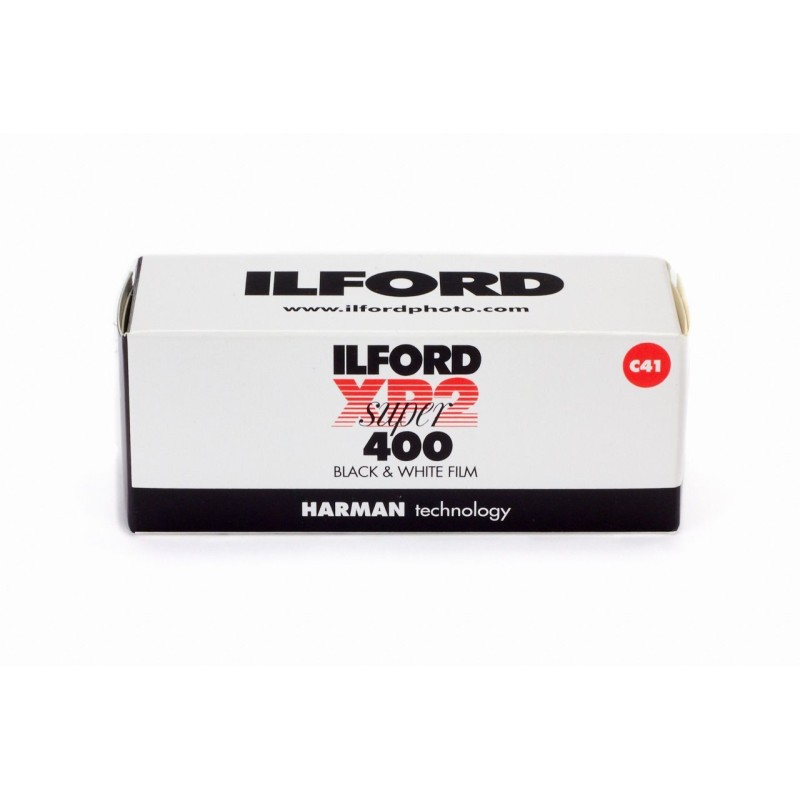 Ilford Pack de 10 Películas XP2 Super 120 Blanco y Negro | Compra Película Medio Formato C41 | Precio XP2 120