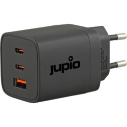 Jupio Cargador USB (2C1A) Triple de 65W | Compra Cargador Multiple Rápido | Precio Cargador Jupio